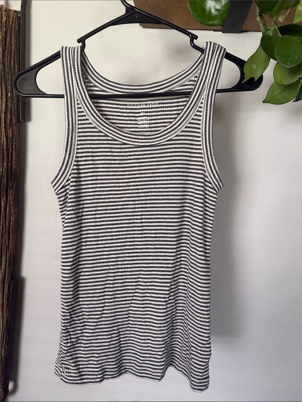 American Eagle striped tank size xs